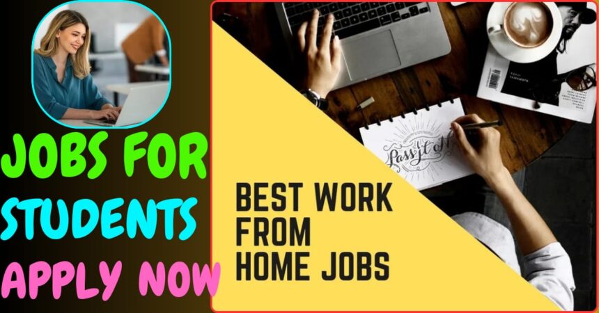 Work from home jobs for students image