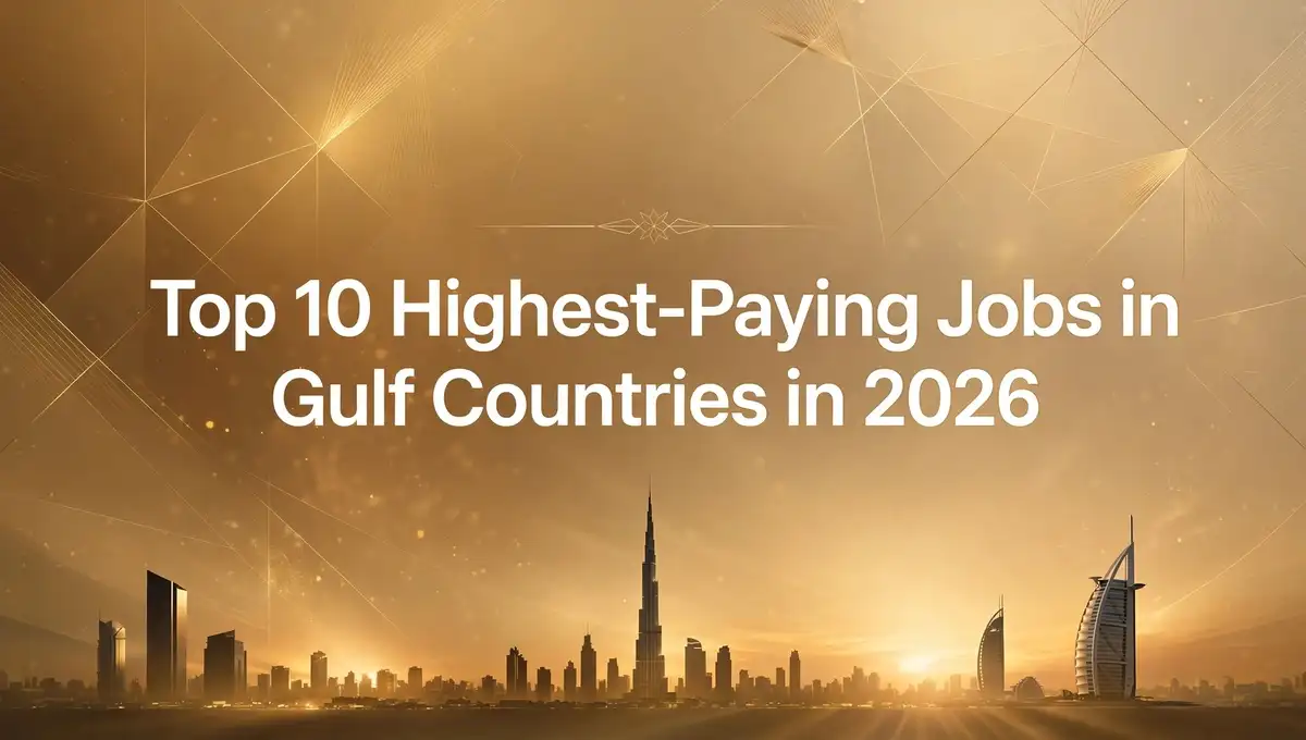 Read more about the article Top 10 Highest-Paying Jobs in Gulf Countries in 2026: Salary, Qualifications and Career Scope
