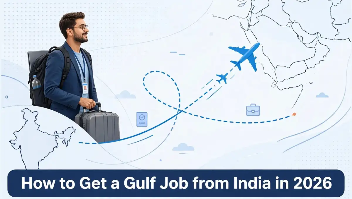 Read more about the article How to Get a Gulf Job from India in 2026: Step-by-Step Guide